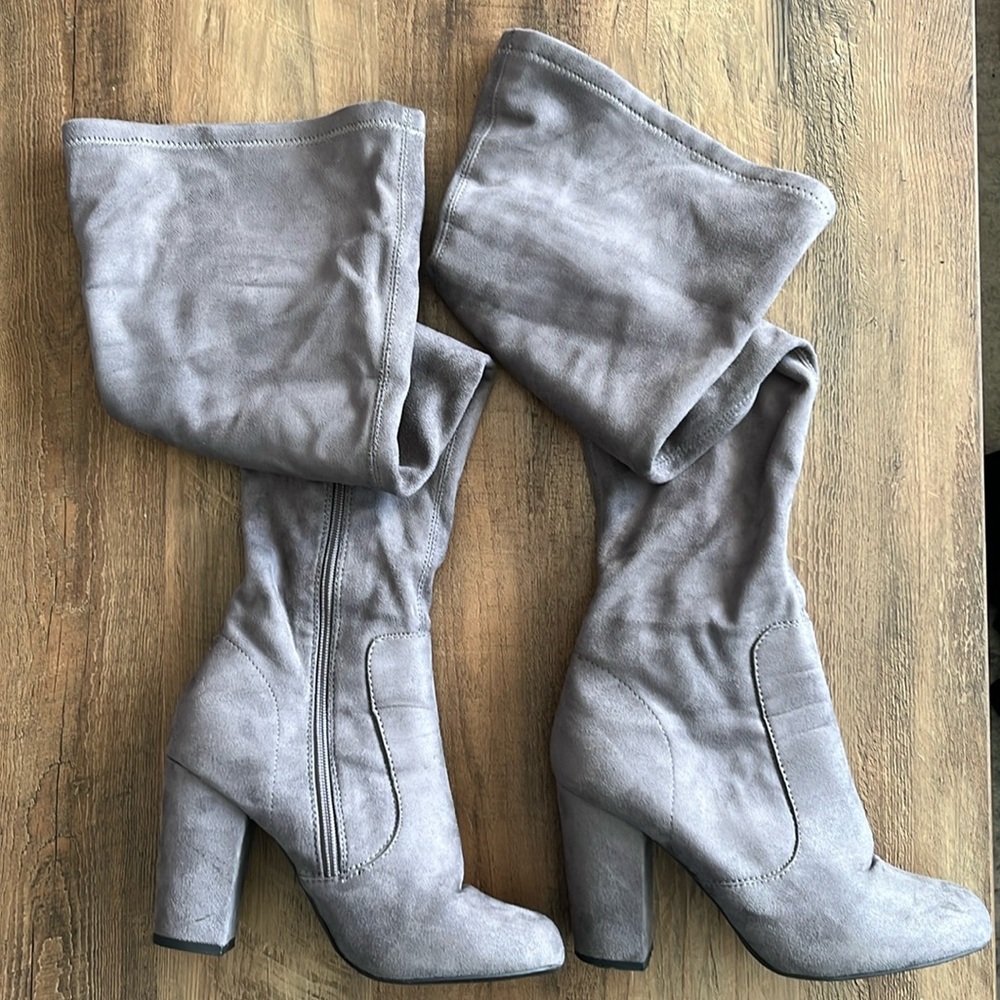 Forever 21 Over the Knee Thigh High Boots 7  - 7.5